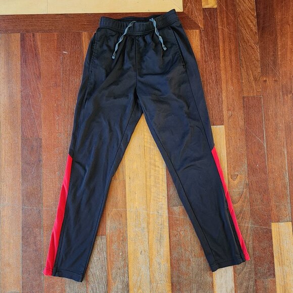 Athletic Works Mens Red/Black Casual Jogger Pants Size Small (28-30) - Picture 2 of 16